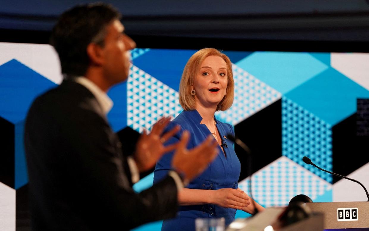 Liz Truss and Rishi Sunak have very different approaches to tax cuts - Jacob King/Pool via REUTERS
