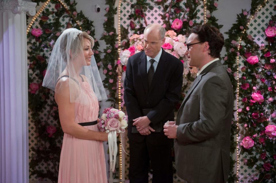 the big bang theory penny leonard wedding