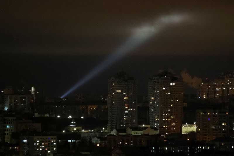 Russian drones strike Kyiv