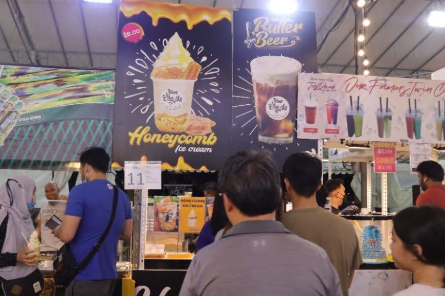 sengkang pasar malam - honeycomb stall