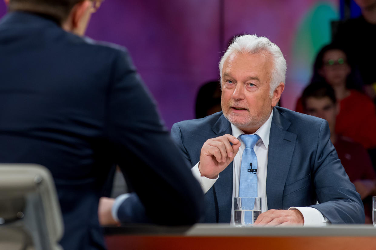 FDP-Schwergewicht Wolfgang Kubicki wird zum Talkshow-Langstreckenläufer. (Bild: ZDF/Svea Pietschmann)