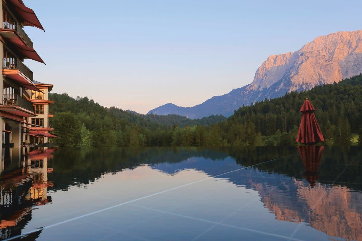 Epic views of the mountains on offer at Schloss Elmau (Schloss Elmau)