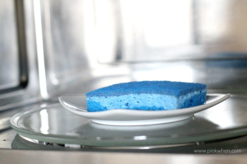 Microwave your sponge!