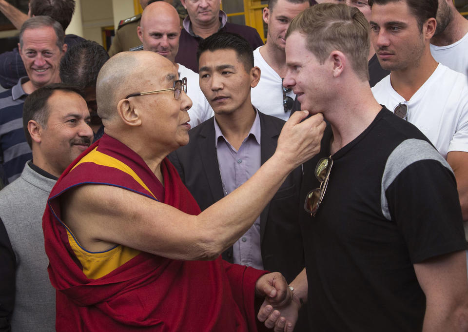 Touched by the Dalai Lama