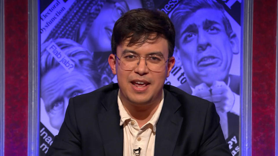 Phil Wang was drafted in to replace Amol Rajan on Have I Got News For You. (BBC)