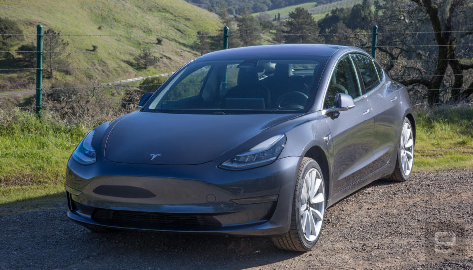 Every Tesla Model 3 rolling off the line has so far been a single motor, rear-