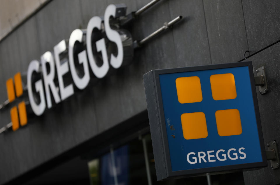 A Greggs branch in Liverpool, UK. Photo: Phil Noble/Reuters