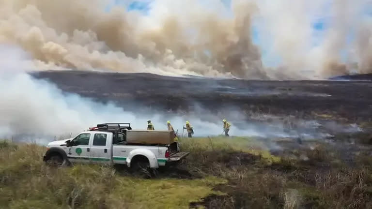 Los incendios azotaron gran parte de patrimonio cultural de la isla