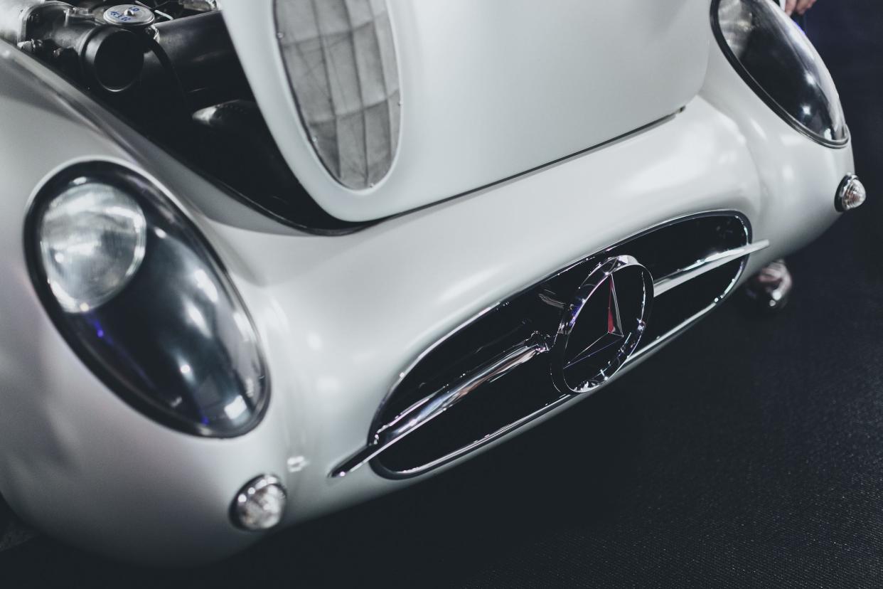 1955 Mercedes-Benz 300 SLR Coupe.