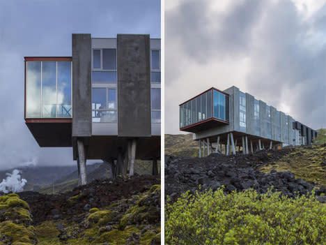 simple nature based hotel iceland