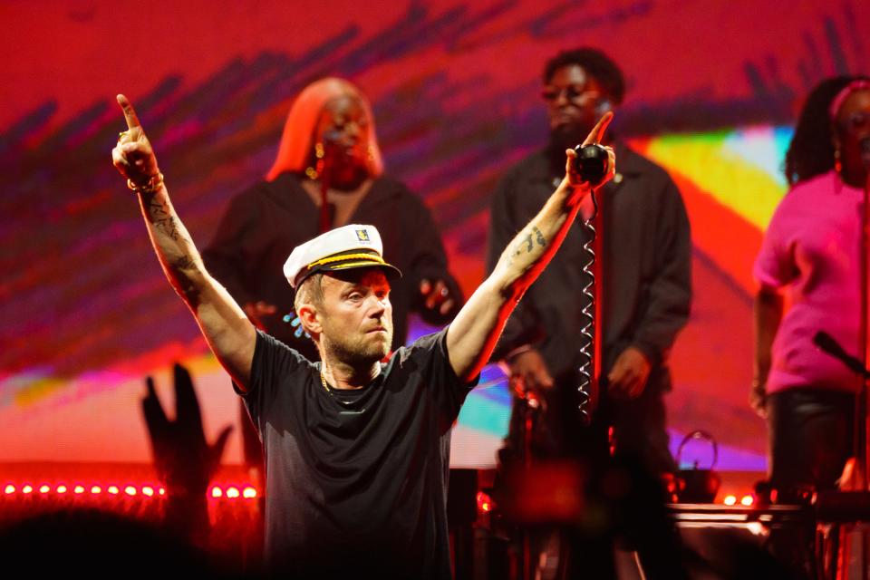 The Gorillaz headline at the Footprint Center on Sept. 26, 2022, in downtown Phoenix.