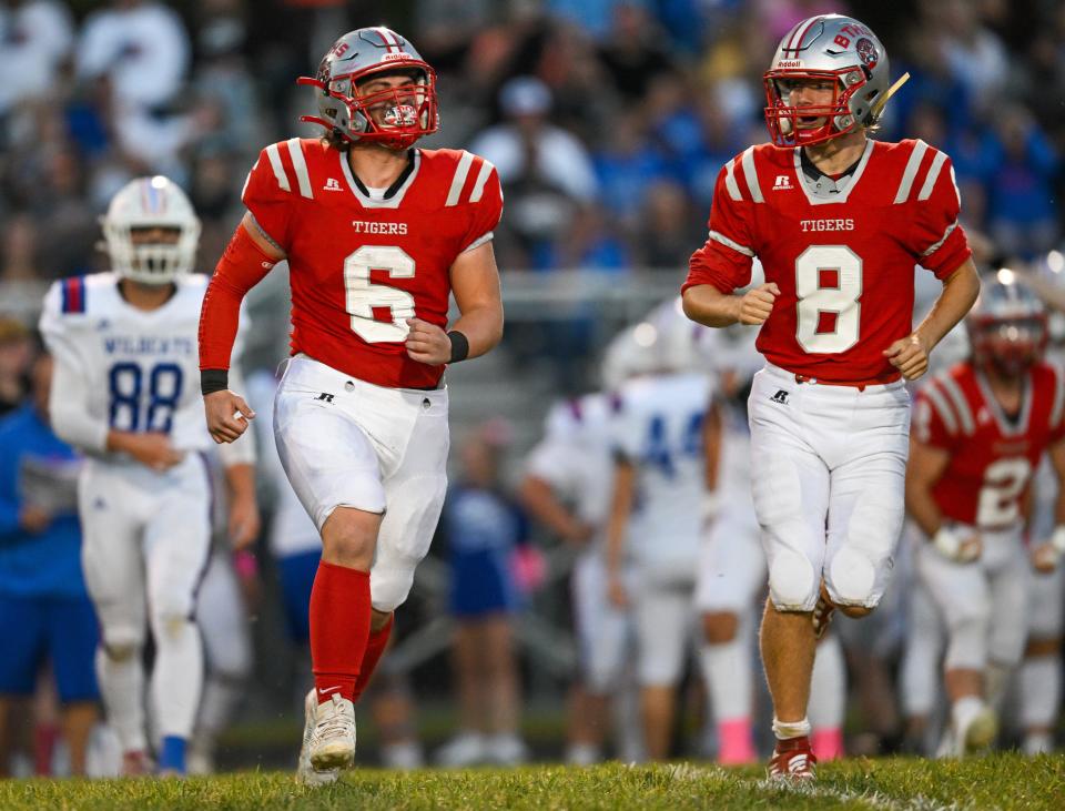 Bethel-Tate's Joe Kilgore (6) returns in 2024 after recording 6.0 sacks and 68 tackles in 2024.