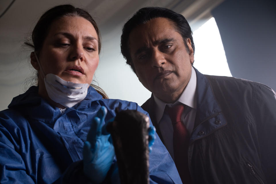 Sanjeev Bhaskar thanked fans for their comments on the new series of Unforgotten. (ITV)