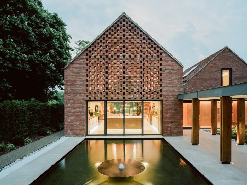 Lowater in Marlow, Buckinghamshire, scooped the best out-of-London home award  (Lorenzo Zandri)