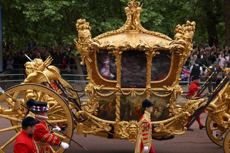 The golden carriage (Getty Images)