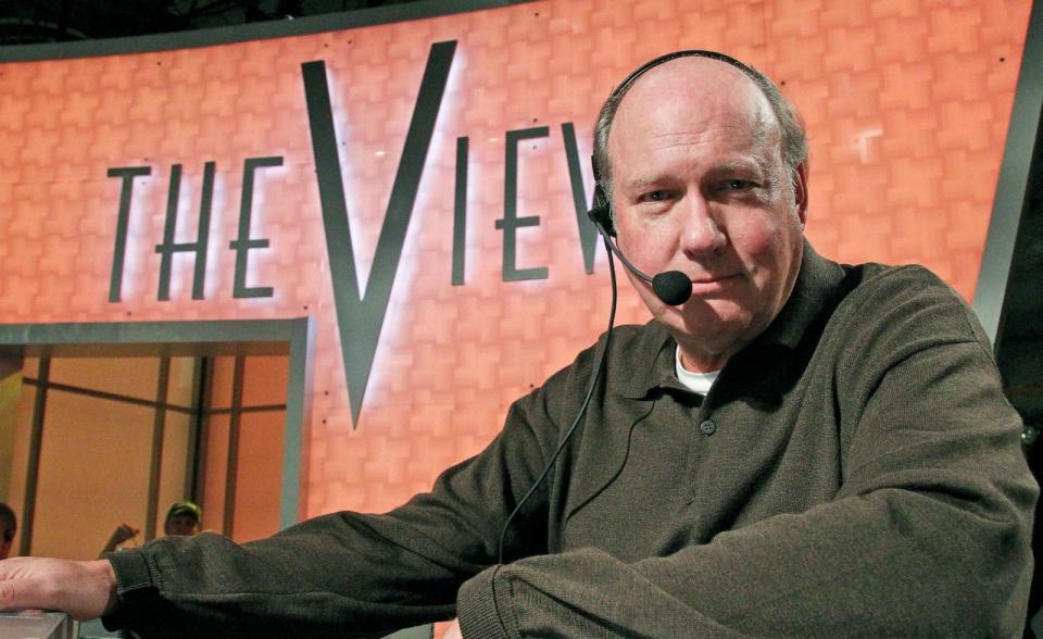 PHOTO: Bill Geddie on the set of 'The View,' March 10, 2014, in New York. (Lou Rocco/ABC)