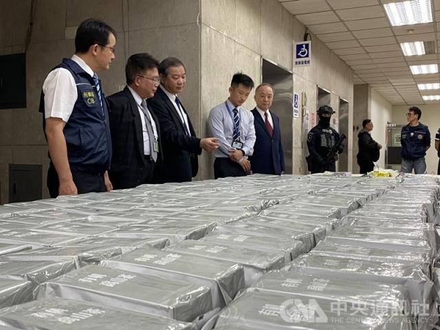 刑事局查獲航空貨運走私200公斤毒品市價逾6億