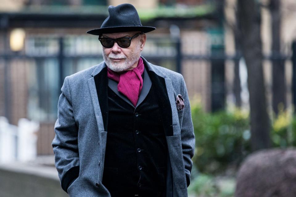 Guilty: Guilty: Gary Glitter was found guilty of child sex charges dating back to 1975. (Photo: Andrew Cowie/Rex) (Andrew Cowie/Rex)