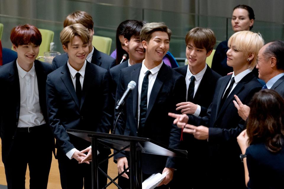 BTS: K-pop band should apologise to 'the people of Japan and the victims of Nazism', says rabbi