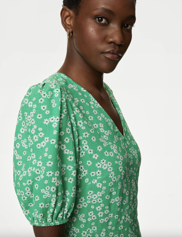 Hurry, this 'very flattering' M&S summer dress is going to sell out soon