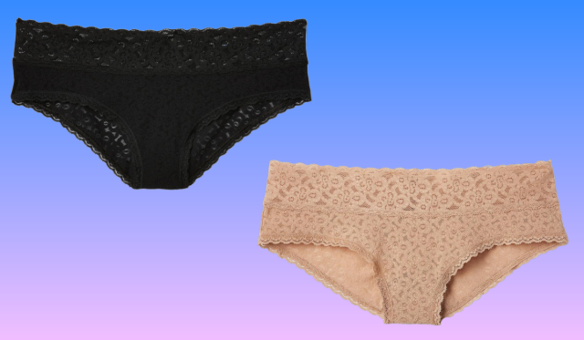 These cute Gap lace undies are down to less than $4 a pop