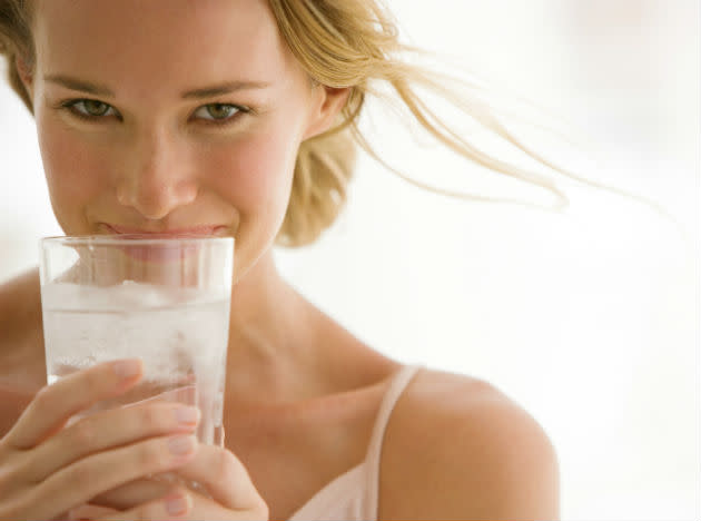 Drinking water stimulates saliva and ensures that your gums are hydrated. It is the best defense against plaque and cavities. So if you miss out on brushing your teeth after a meal, make sure to drink a glass of water.