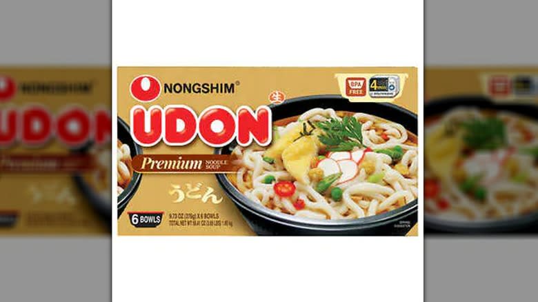 Nongshim udon noodle soup