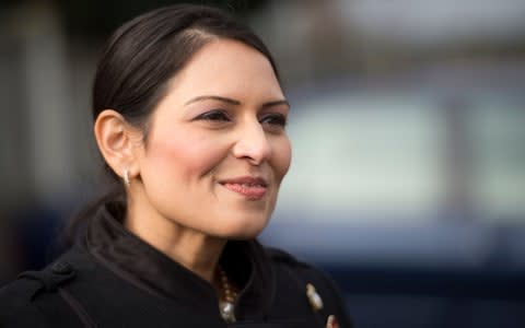 Priti Patel, a eurosceptic Tory MP