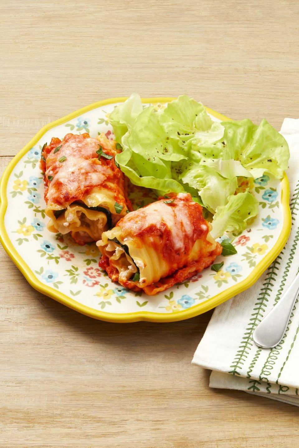 Eggplant Lasagna Roll-Ups