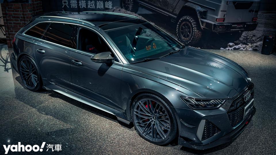 2022 Audi ABT RS6+抵台首發！以碳纖紳裝彰顯新暴力美學！