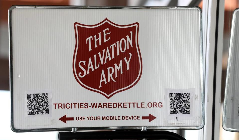 The Salvation Army Red Kettle program has gone virtual and can be accessed using a QR code. Because of a shortage in volunteers, the local Salvation Army will have about 13 less donation stations than last year, according to Major Cristian Sibaja, the Salvation Army Tri-Cities commander.