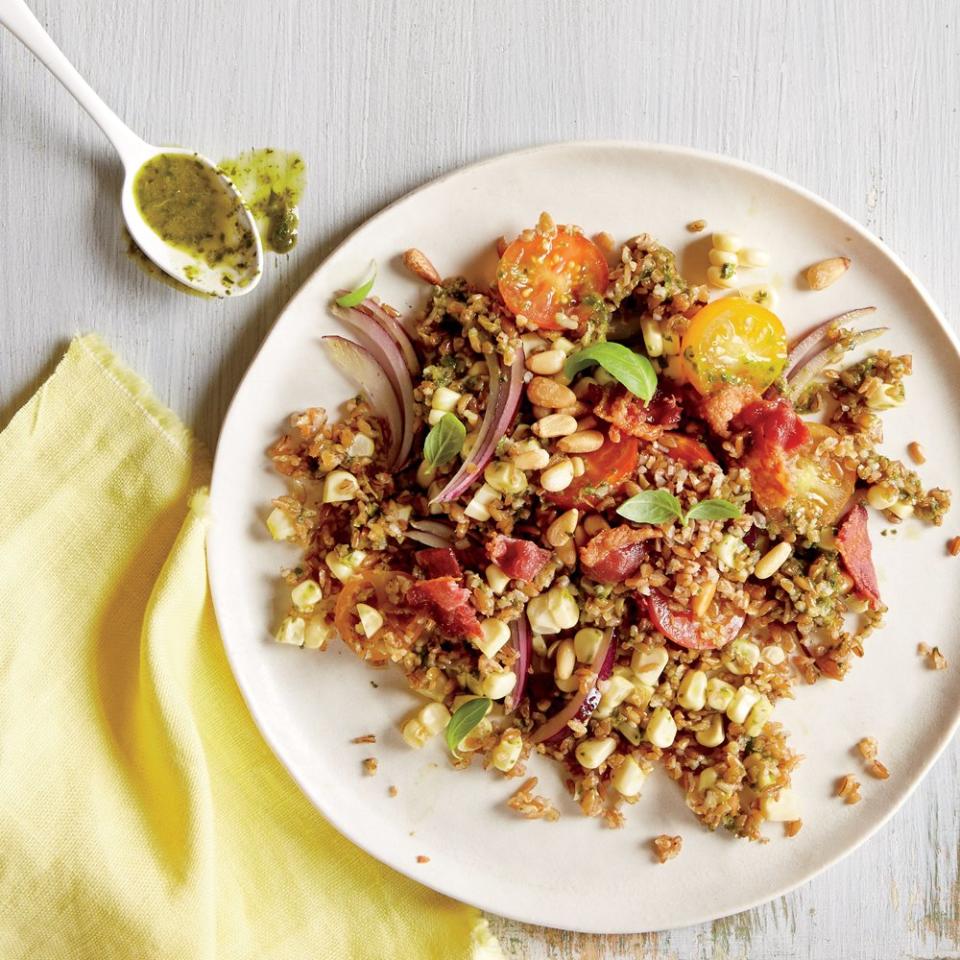 Tomato and Corn Bulgur Salad