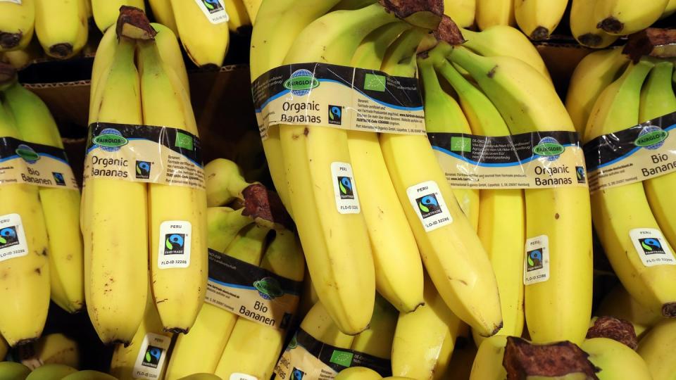2018 gingen 92.000 Tonnen fair gehandelte Bananen über die Ladentheken. Foto: Wolfgang Kumm