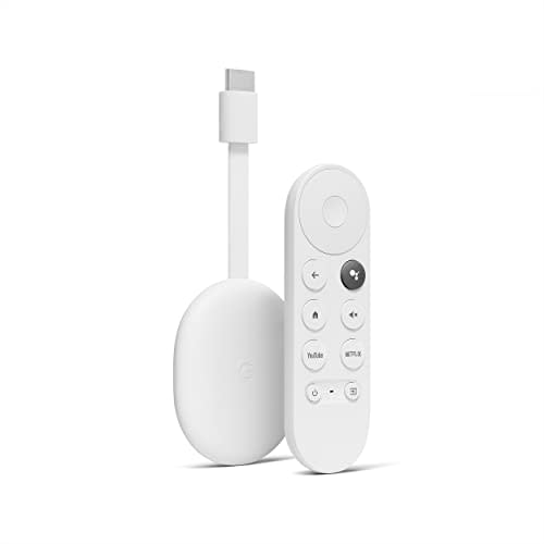 Google Chromecast with Google TV (4K)- Streaming Stick Entertainment with Voice Search - Watch…