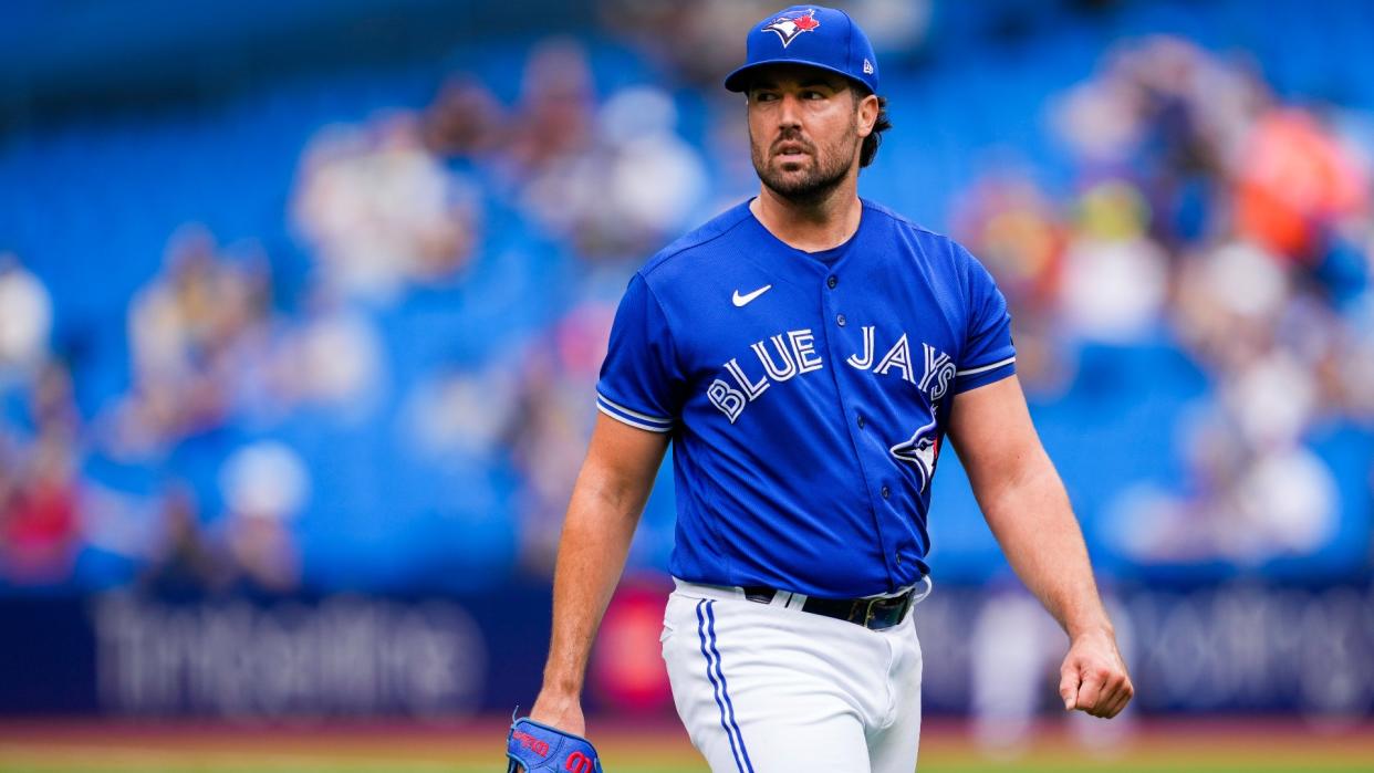 Robbie Ray is the 2021 AL Cy Young Award winner. (Getty)