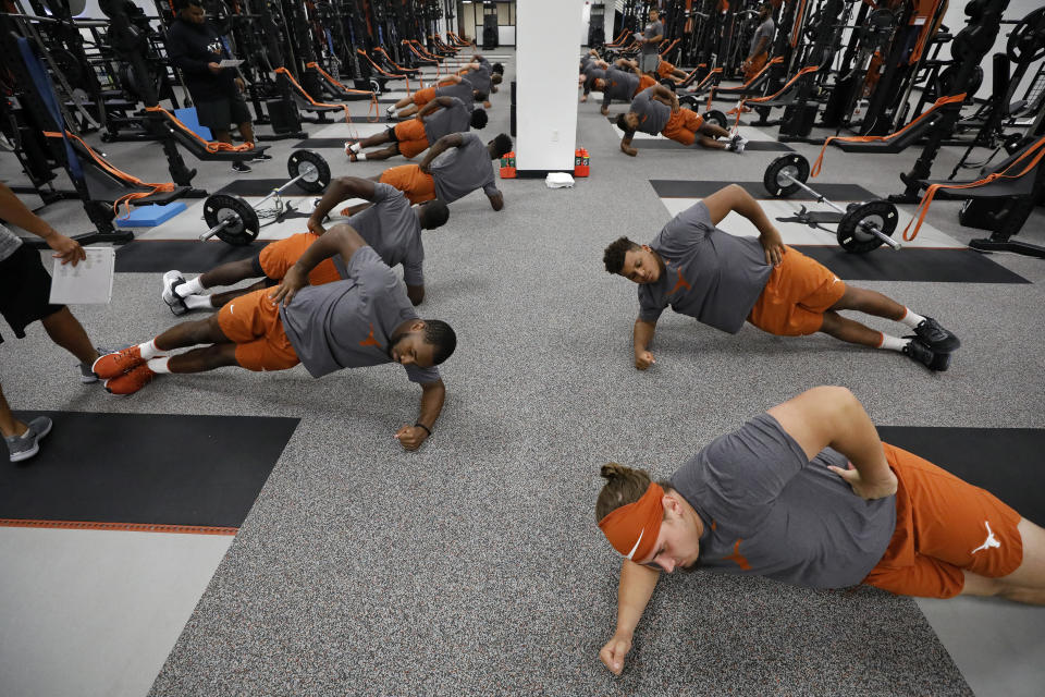 Behind the scenes with Texas football