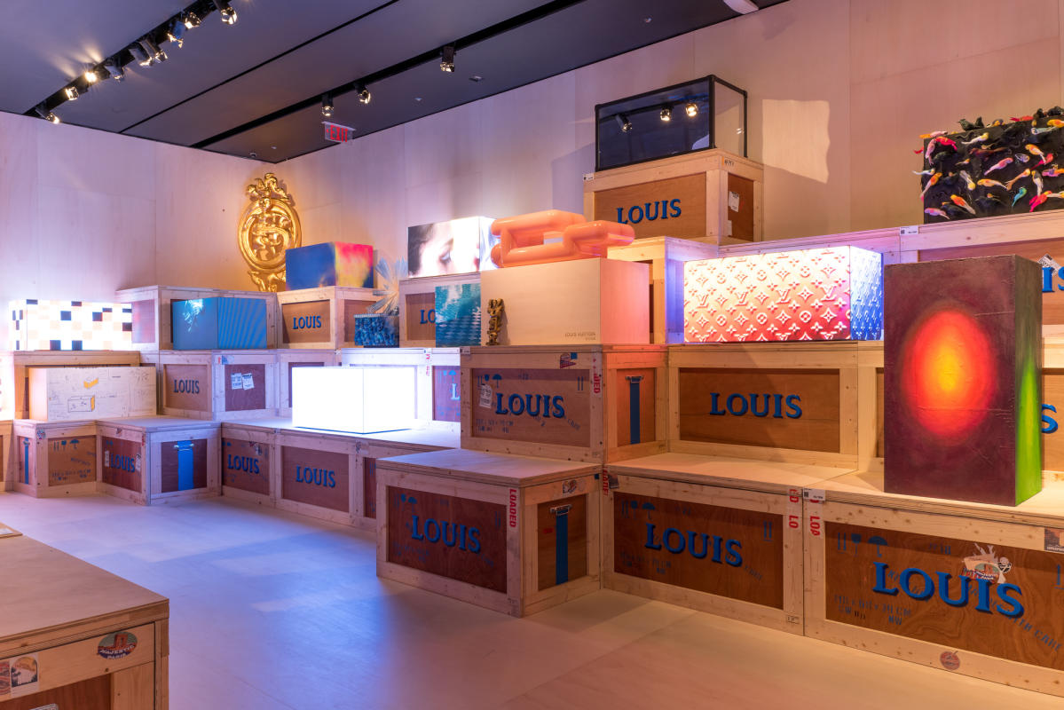 Louis Vuitton Collaborate With LEGO For Festive Window Displays