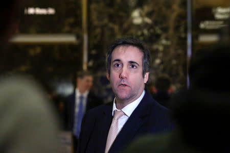 Lawyer Michael Cohen enters Trump Tower in Manhattan, New York City, U.S., December 16, 2016. REUTERS/Andrew Kelly