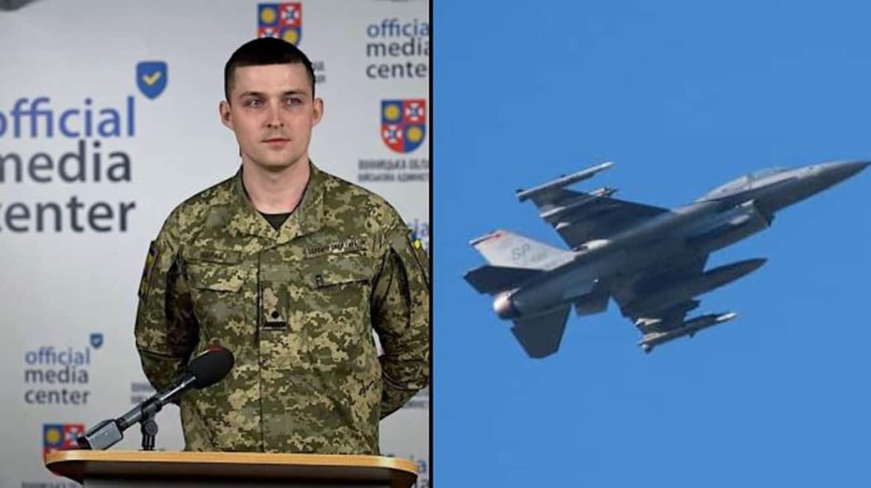 Illia Yevlash, spokesperson for Ukraine's Air Force