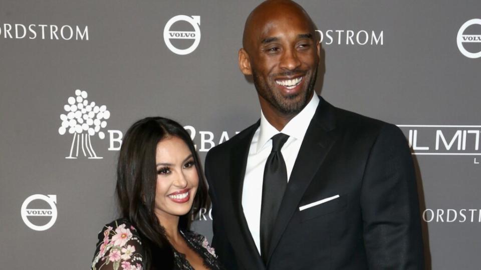 In this 2018 photo, Vanessa Laine Bryant and Kobe Bryant attend the 2018 Baby2Baby Gala in Culver City. The widow of the late, great NBA star congratulated the Los Angeles Lakers, her husband’s team, on their 17th championship win. (Photo by Tommaso Boddi/Getty Images for Baby2Baby)