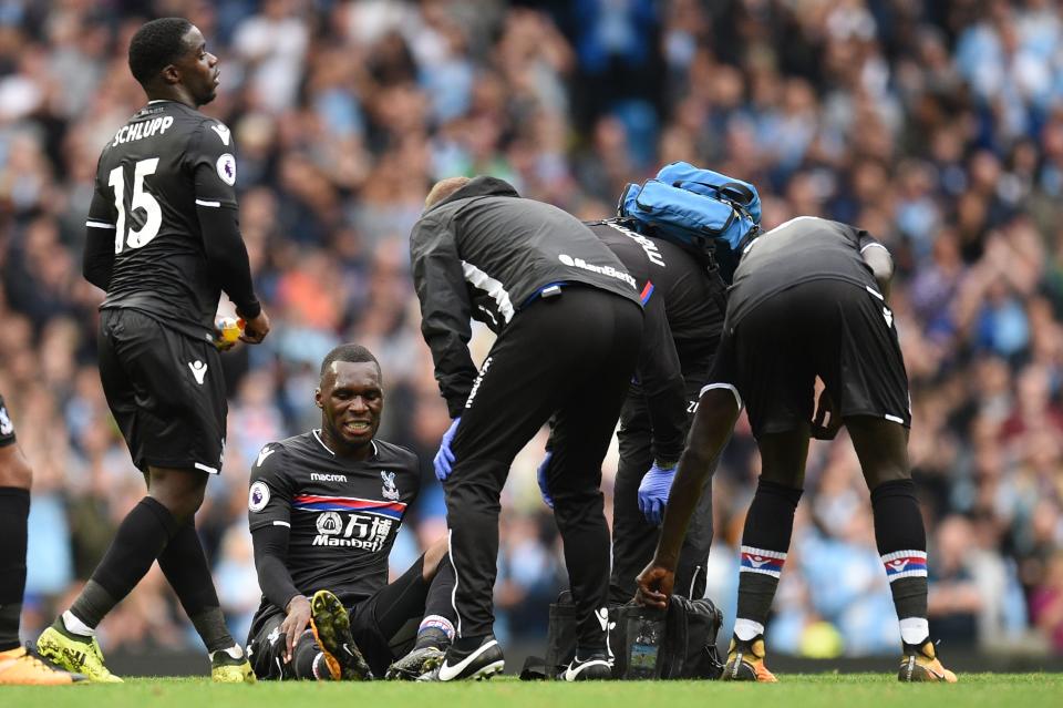 Big boost: Christian Benteke will return to the Crystal Palace line-up this weekend