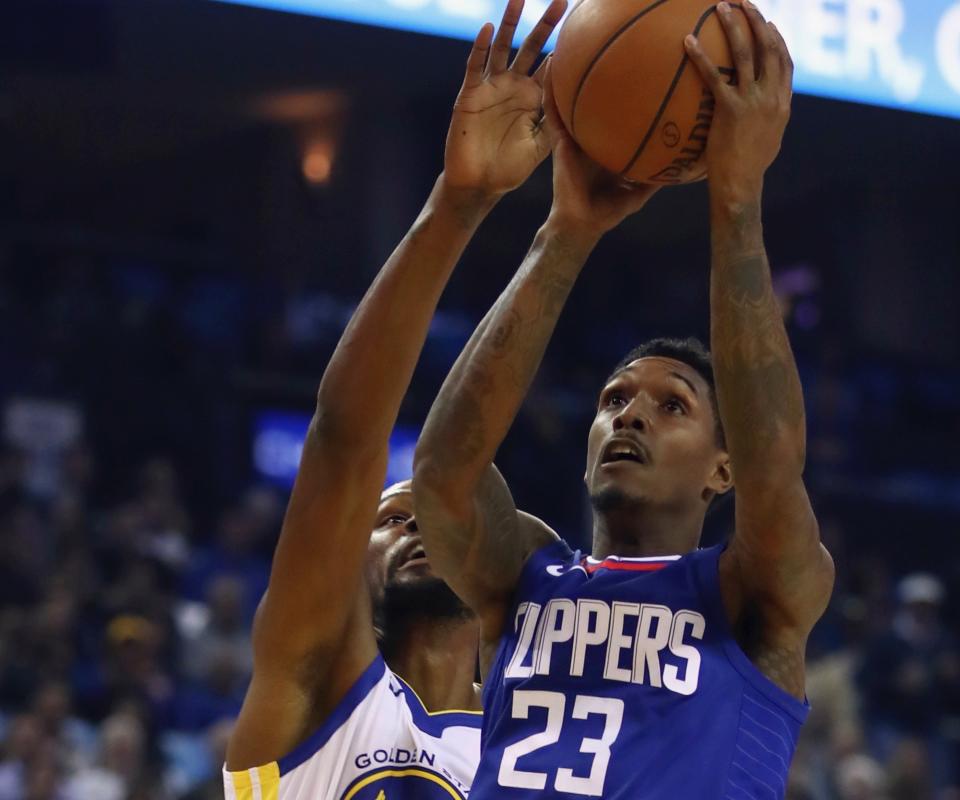 Lou Williams upstaged Kevin Durant on his milestone night and led the Clippers to victory Wednesday. (AP)