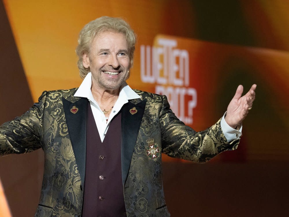 Thomas Gottschalk präsentiert am Samstagabend eine weitere Sonderausgabe von "Wetten, dass..?". (Bild: ZDF/ZDF/Sascha Baumann)