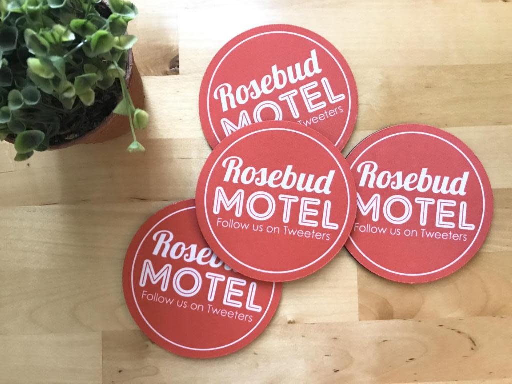 Rosebud Motel Coasters 