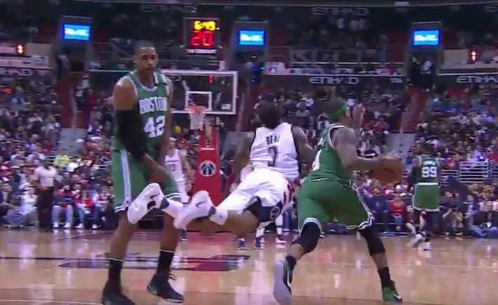Bradley Beal’s flop was epic.