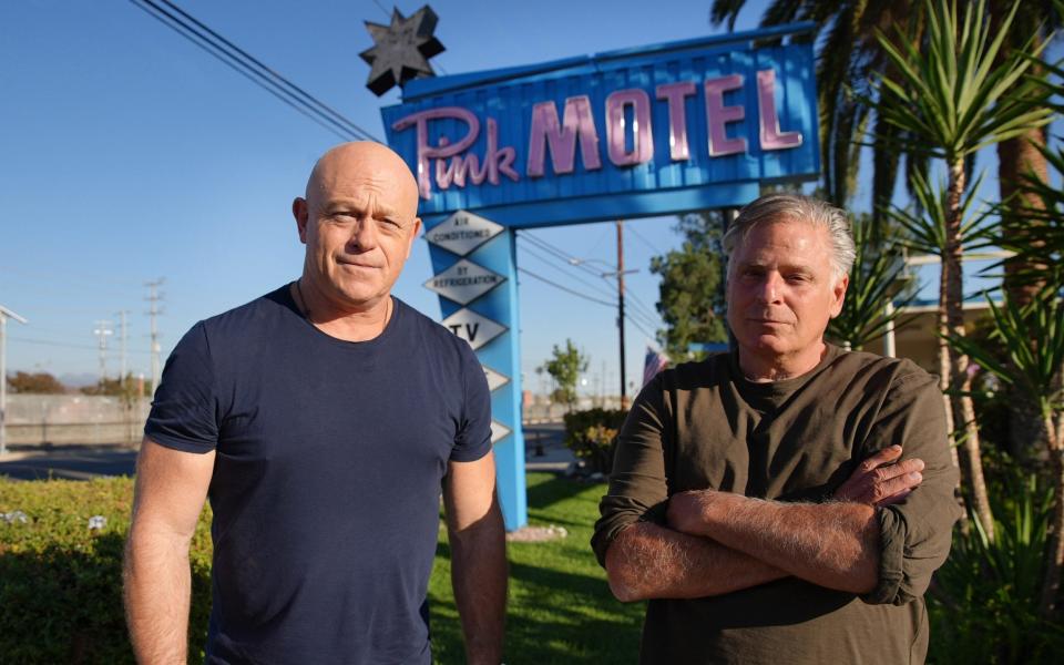 Ross Kemp in Los Angeles with former Neverland zoo trainer Mark Biancaniello - Rare TV Ltd