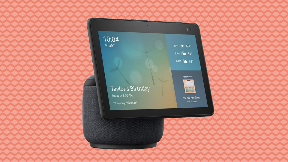 The new Echo Show 10 was released a few weeks ago and it's already discounted! (Photo: Amazon)