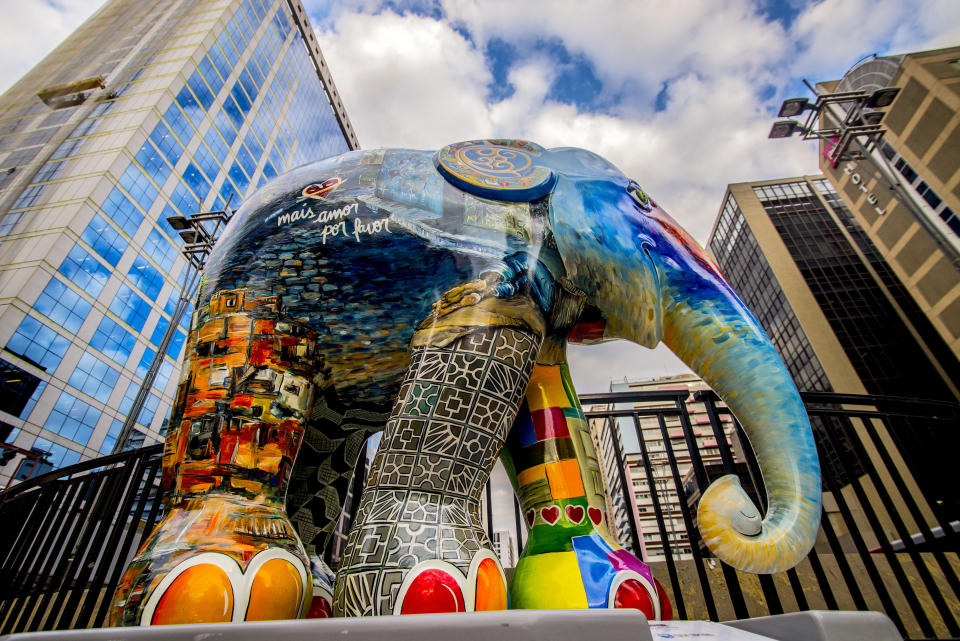 Elephant Parade hits the streets of São Paulo