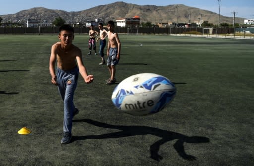 Rugby has built up a small but loyal following in Afghanistan