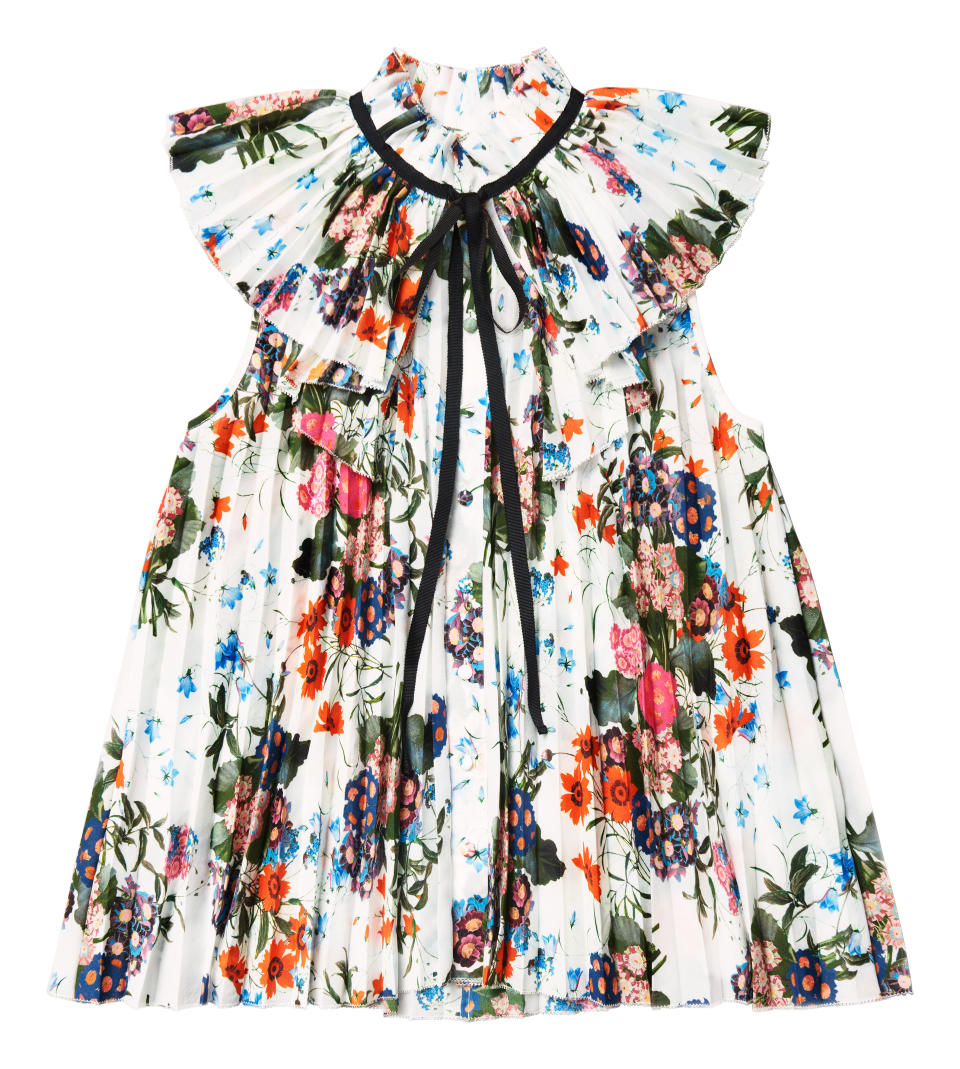 <p>Is your wardrobe brimming with florals? Well, you certainly can’t turn down Erdem’s latest offering. Consider this blouse a transeasonal piece which you’ll be wearing right through to summer… <em><a rel="nofollow noopener" href="http://www2.hm.com/en_gb/index.html" target="_blank" data-ylk="slk:H&M;elm:context_link;itc:0;sec:content-canvas" class="link ">H&M</a>, £59.99</em> </p>